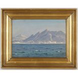 Axel Birkhammer 1874-1936, Danish, 'Capri', oil on canvas, signed lower left, 35 x 27cm