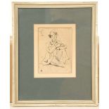 Paul Cezanne 1839-1906
“Guillaumin au Pendu’
Etching from the original plate.
15cm x 11cm
Mounted