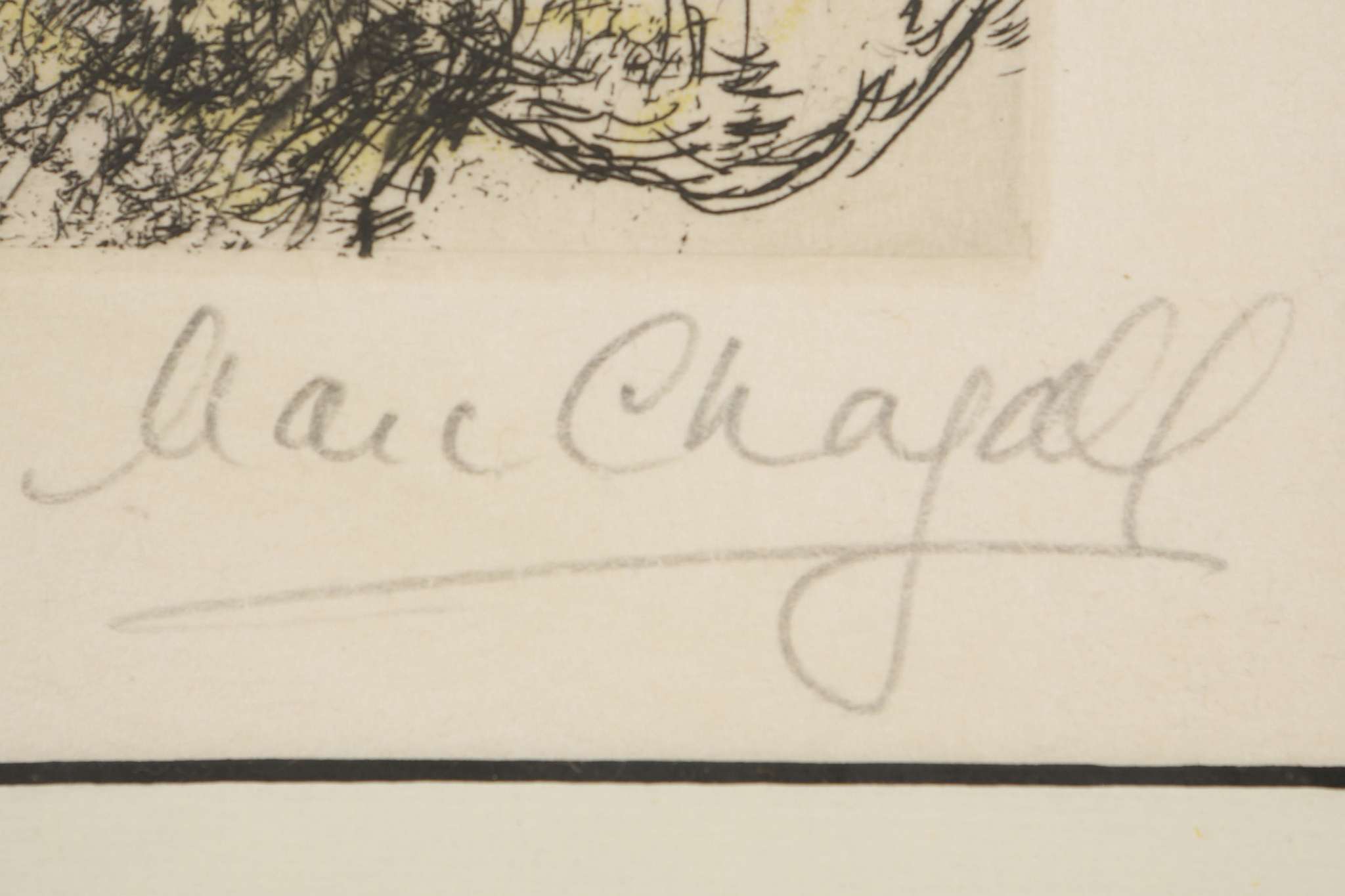Marc Chagall 1887-1985, 'Celui Qui Dit Les Choses - Image 3 of 9