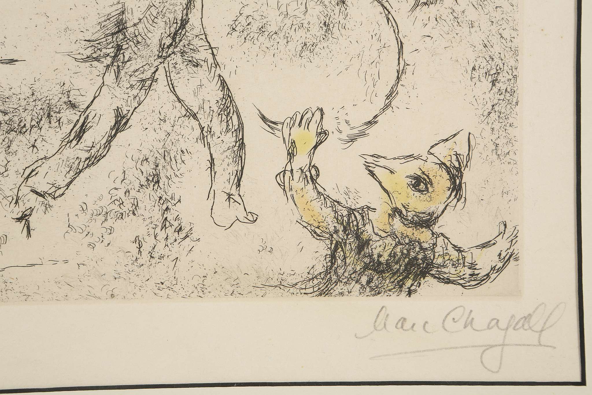 Marc Chagall 1887-1985, 'Celui Qui Dit Les Choses - Image 8 of 9
