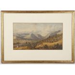 Early 20th Century School, three watercolours, rural views, all framed