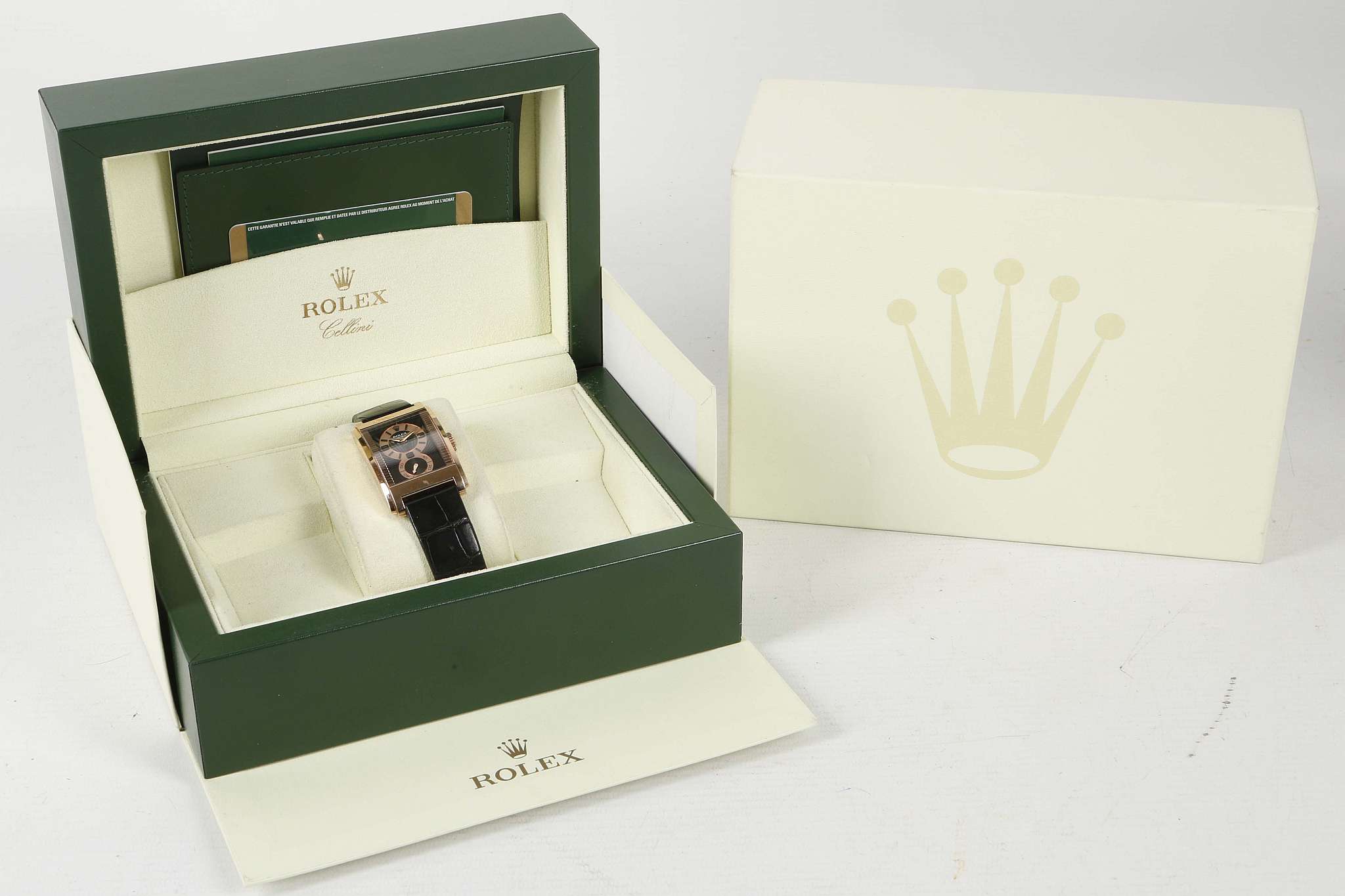 A gent's 18ct gold cased Rolex Cellini Prince dress watch, boxed with papers - Image 5 of 5