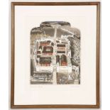 Graham Clarke b.1941, 'Romans Do', a limited edition etching, No. 177 from the edition of 200 + 40