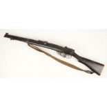 A British Army Lee Enfield WWI SMLE de-activated 1914 rifle, BSAK, bolt action, short magazine,