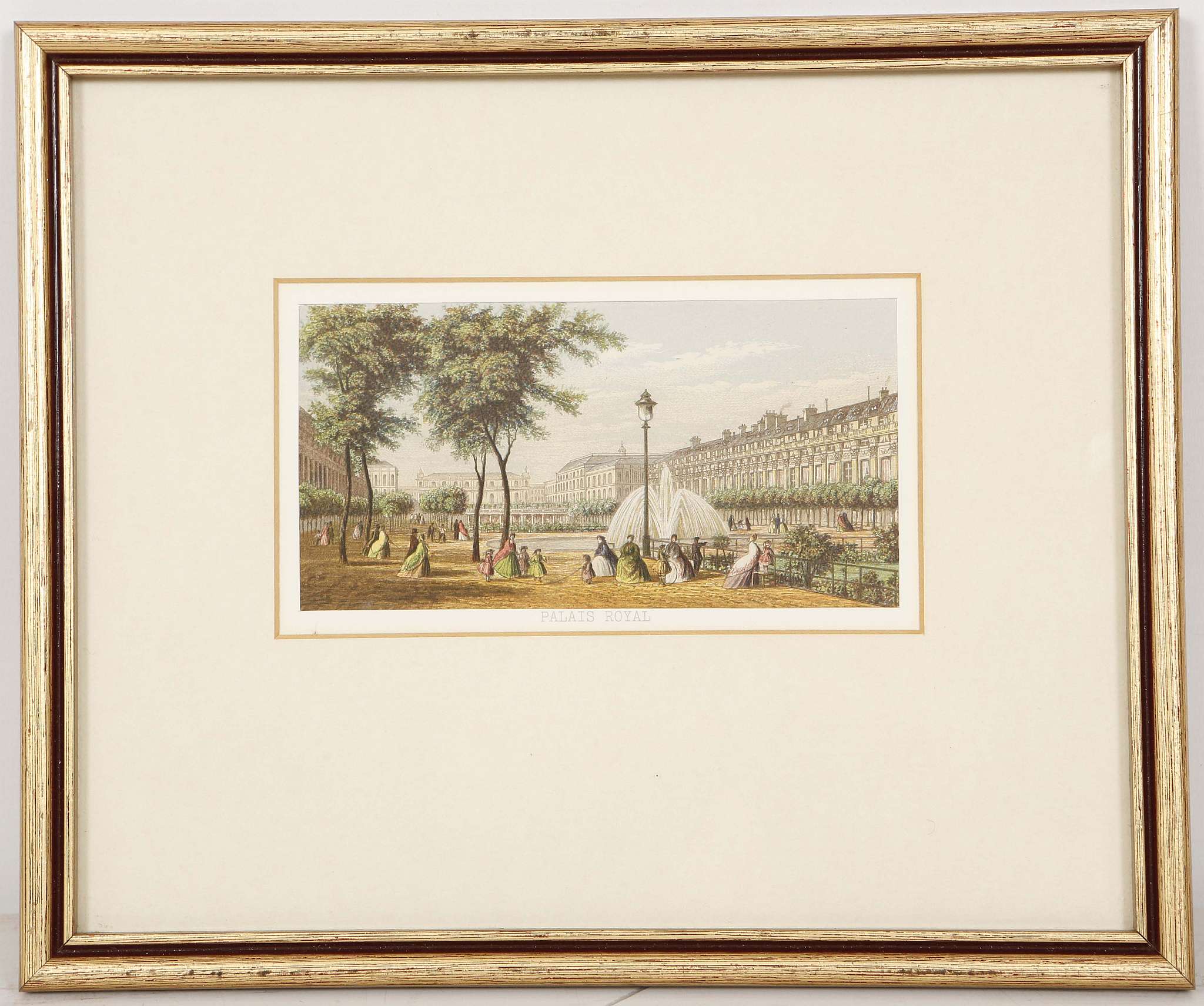 A set of four mounted and framed Baxter prints; 'Colonne de Juillet', 'Le Pantheon', Hotel de - Image 7 of 12