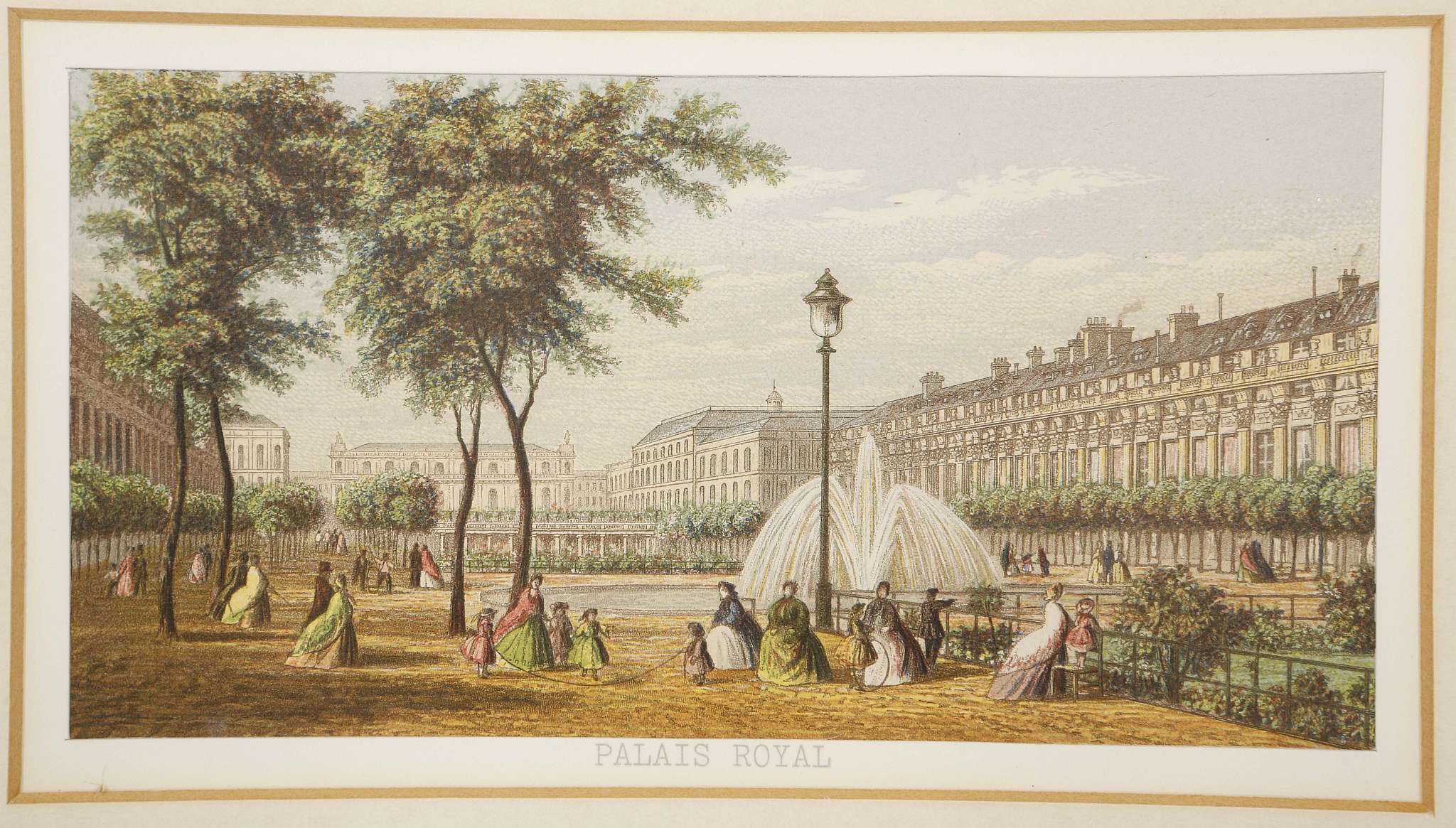 A set of four mounted and framed Baxter prints; 'Colonne de Juillet', 'Le Pantheon', Hotel de - Image 8 of 12