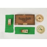 SS German 3rd Reich memorabilia; two matchboxes 'meine ehre heist treue' (my honour is loyalty)