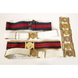 Belt buckles Coldstream, Grenadier, Irish and Scots Guards, other stable and dress belts and