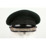 Officer's No.1 dress peak cap, Oxford and Bucks Light Infantry, by Herbert Johnson, 7⅛", original