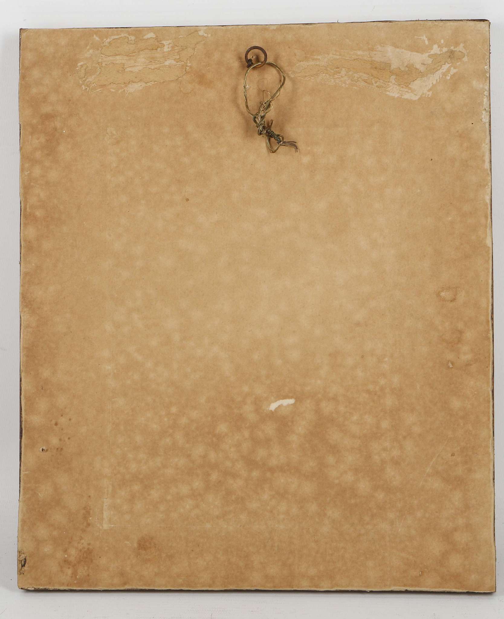 An oil on board, portrait of a pugalist fighter in birds eye maple, 21.5 x 17cm - Image 2 of 2