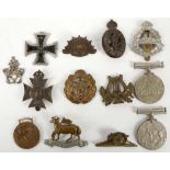 Austrian WWI medals; bravery, 6 years long service cross, Karl Troop cross and other effects