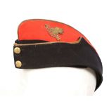 Royal Artillery WWII era Officer's side cap, and mess kit trousers and epaulettes and 15th Lancer;