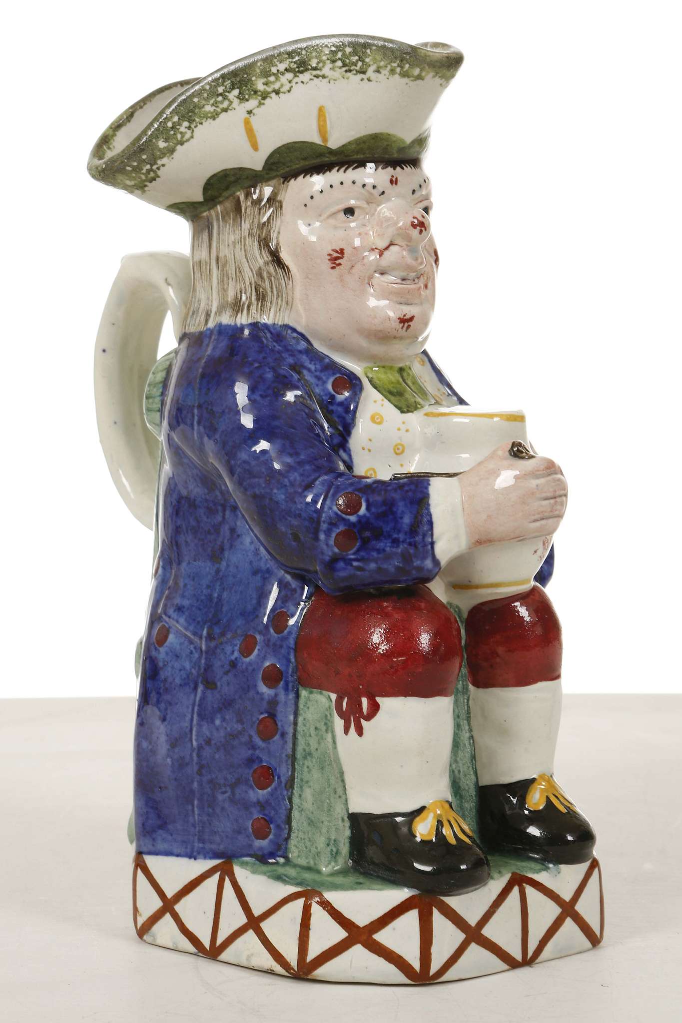 A Staffordshire Toby jug and a Yorkshire Toby jug, - Image 4 of 6