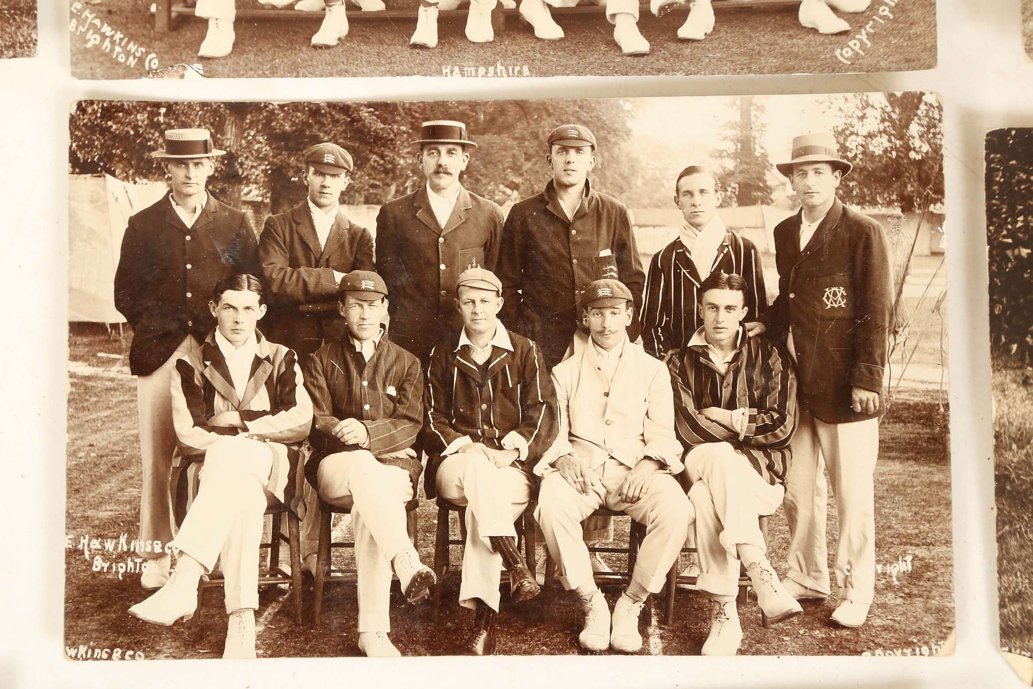 Postcards; mainly topographical, Alexandria etc, but a good selection of cricket teams c.1915, 100+ - Image 2 of 6