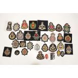 British Army bullion regimental badges