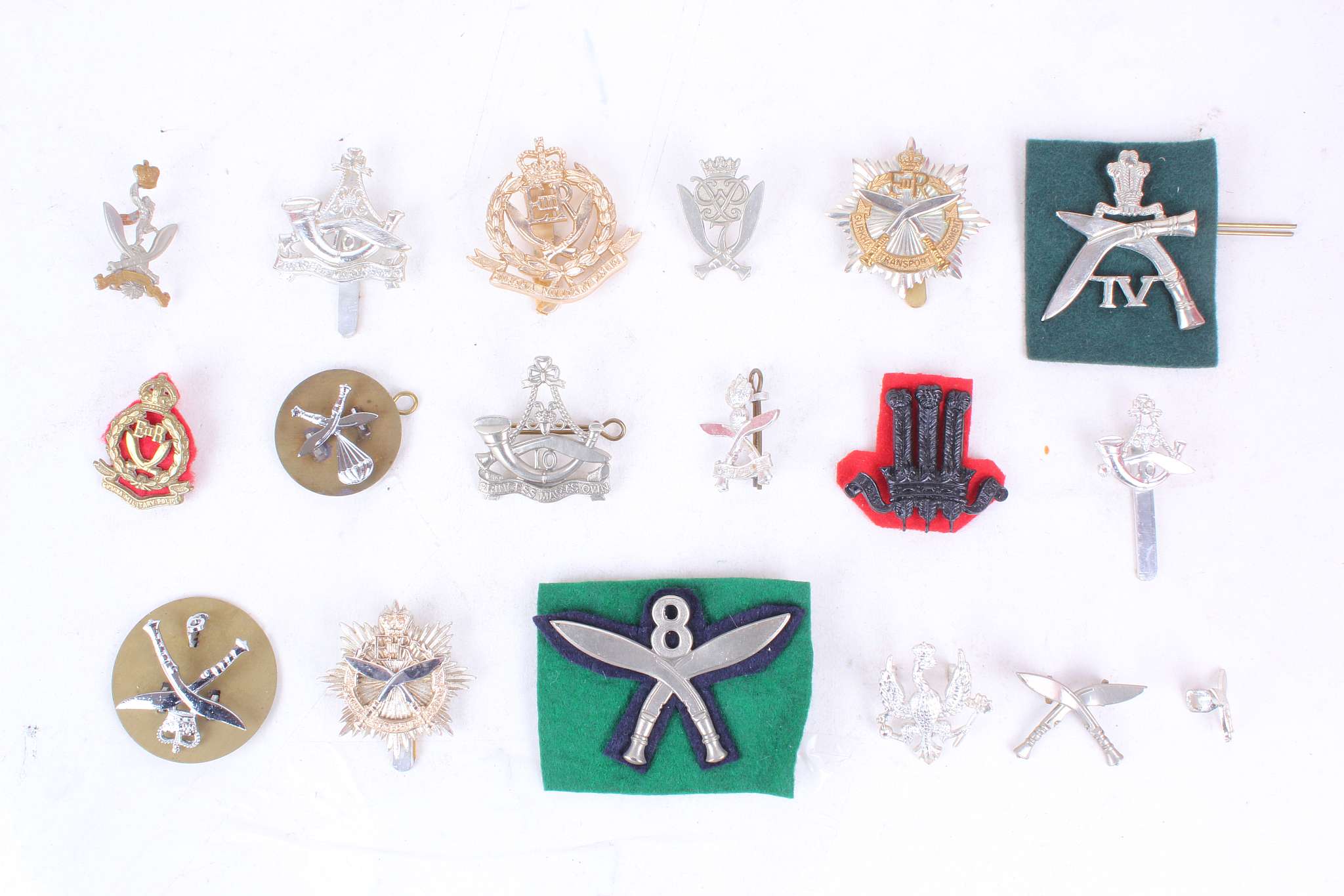 British Army military badges; Gurkha Regiments, va