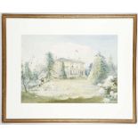 Frederick Dove Ogilvie 1850-1921, 'An Edwardian Garden', watercolour and gouache, signed lower