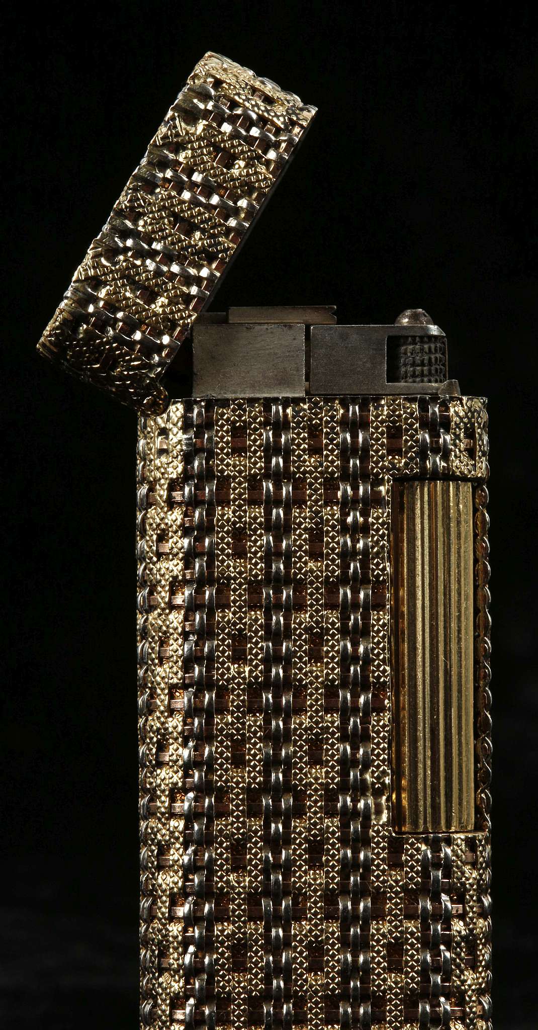 An 18ct gold Cartier cigarette light, with Dunhill mechanism - Image 3 of 4