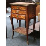 An attractive, early 20th Century, French rosewood