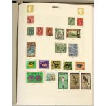 A collection of stamps of world interest contained in four tower albums and a ring album and