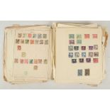 An interesting collection of stamps relating to Europe contained in a loose leaf album, includes