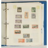 A good collection of stamps relating to G.B. and Commonwealth in a ring fold album, includes 1938
