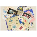 A large collection of mini sheets, souvenir sheets and expo. stamps, contained in a folder and