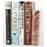 A collection of first editions, some signed including John Le Carre's The Constant Gardener. [