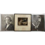 A collection of folio sized portraits by Cyril Stanborough, including: Bette Davis, Jack Warner,