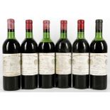 A case of twelve 1969 Chateau Cheval Blanc, Saint