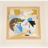 H. Muhon?, 1975, collage, screen print in colours,