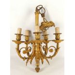A good quality French Louis XVI style, gilt bronze