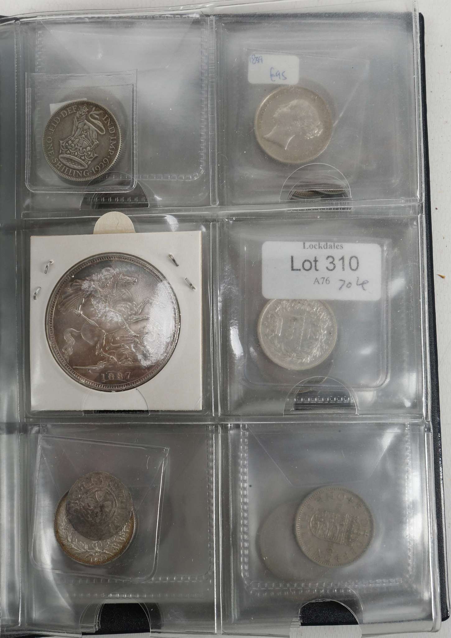 An interesting collection of coins contained in an - Image 6 of 11