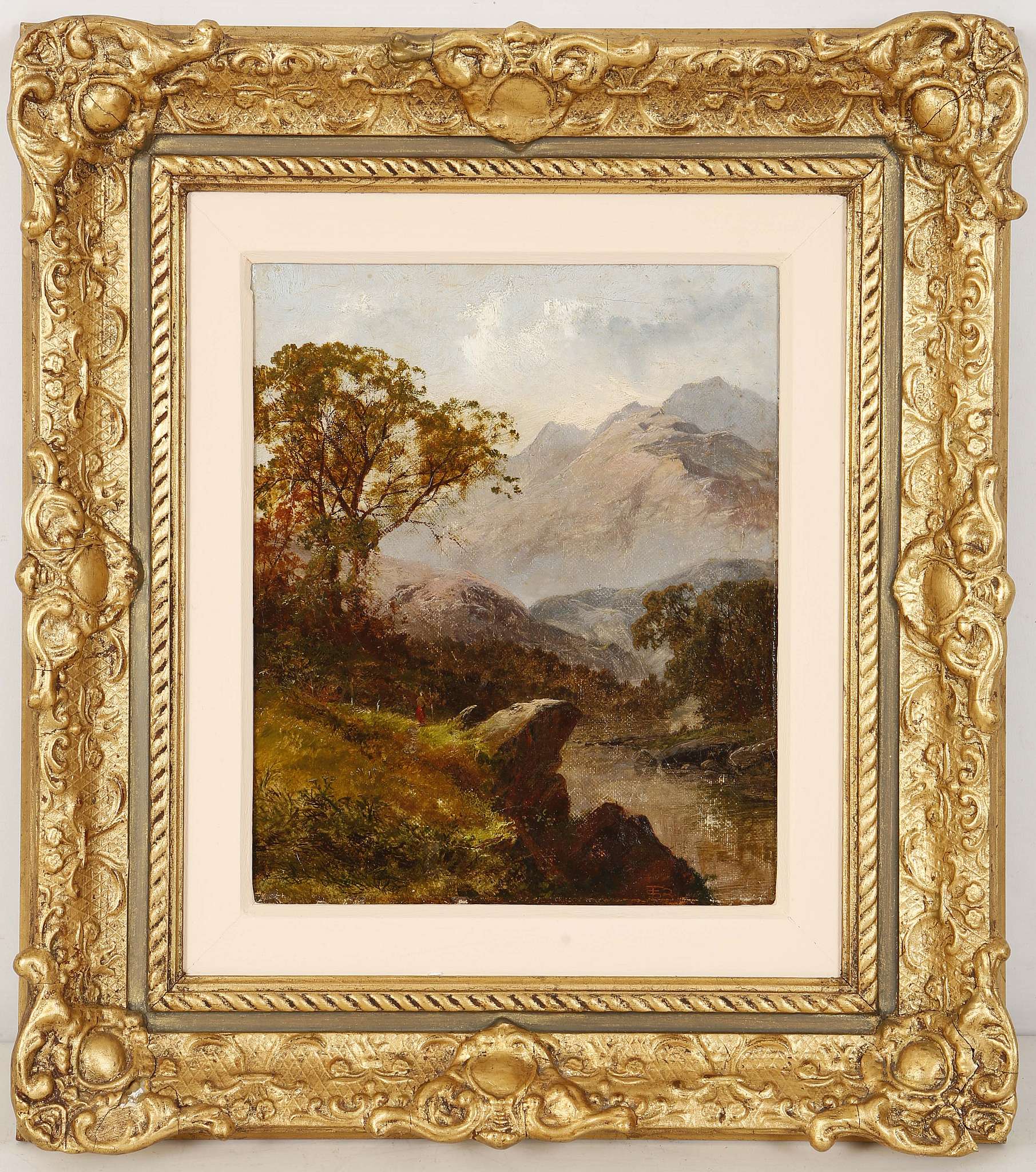 Thomas Barker 1769-1847 "A Mountain Landscape", pr