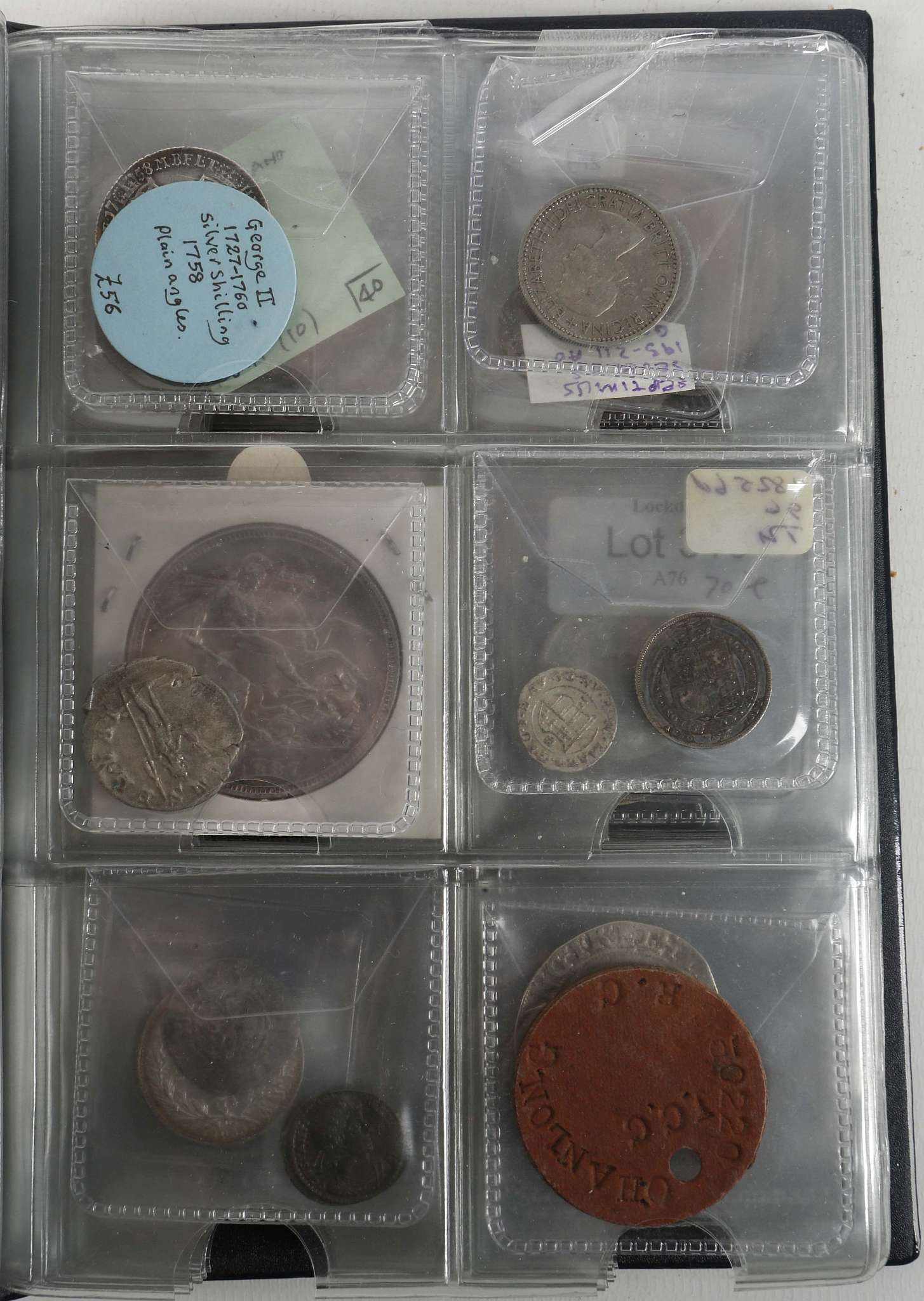 An interesting collection of coins contained in an - Image 4 of 11