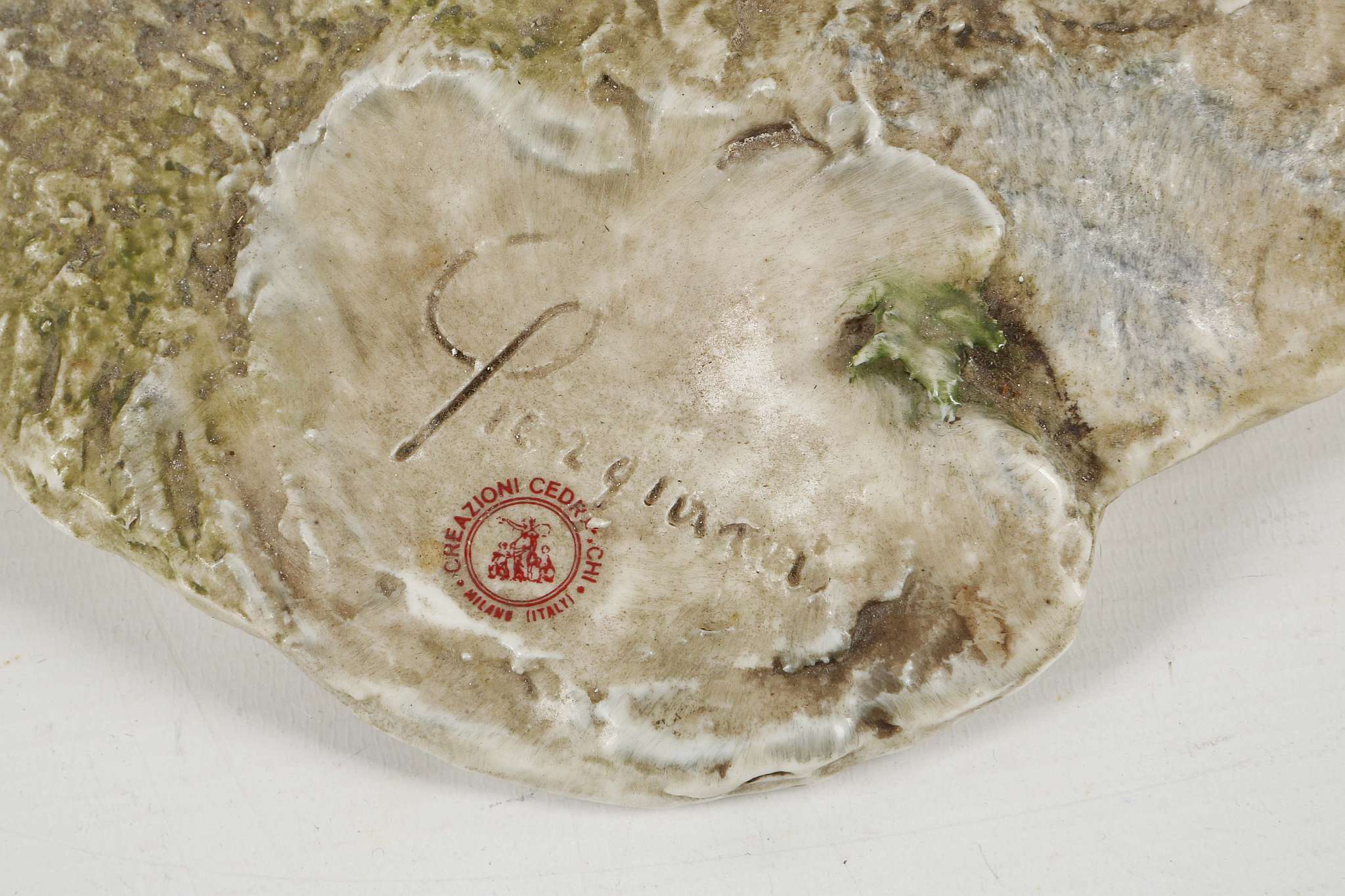 An Italian Capodimonte Cedraschi, signed, large ce - Image 2 of 8