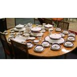 An extensive Royal Worcester bone china part dinne