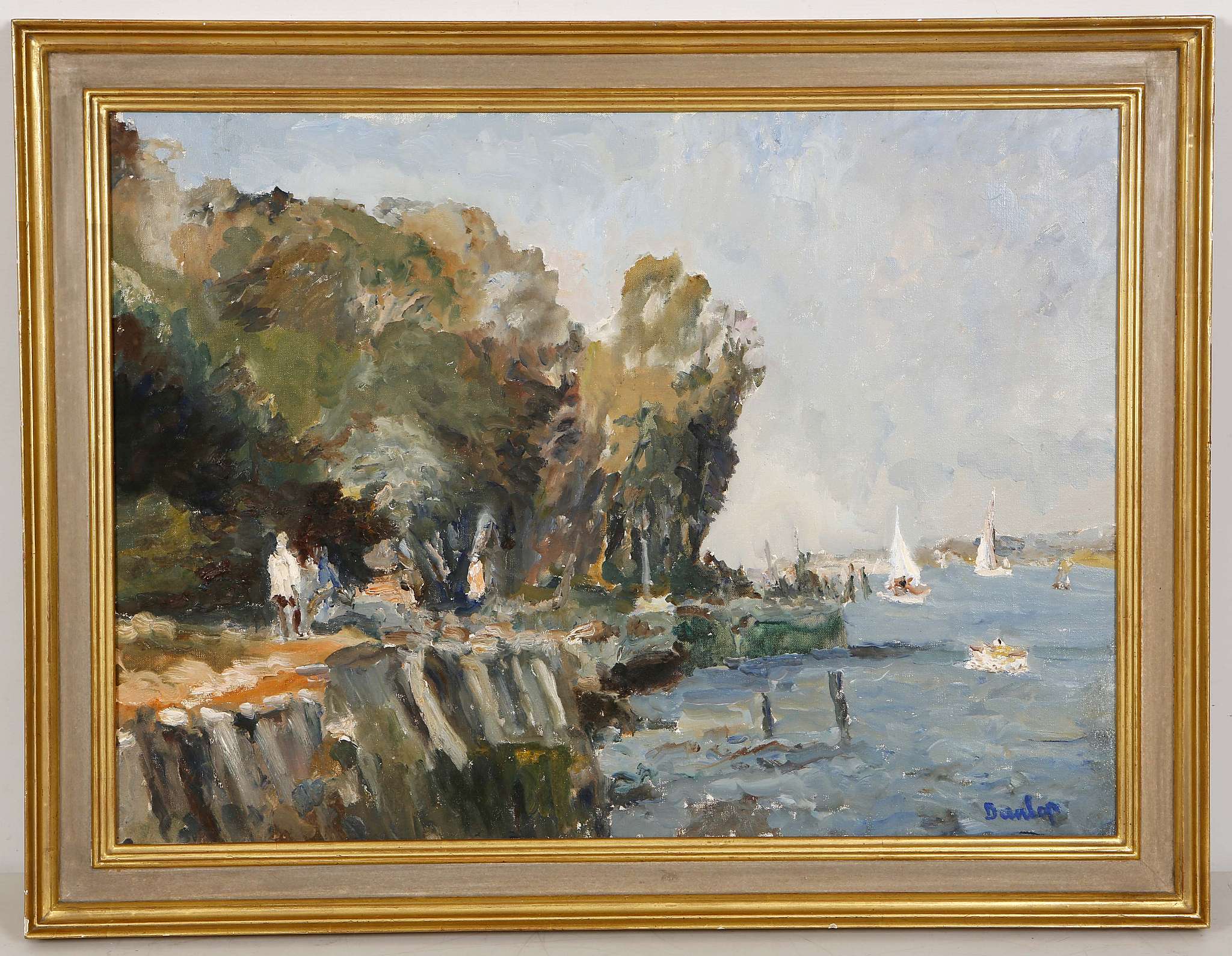 Ronald Ossary Dunlop R.A., 1894-1973, 'Boats and R