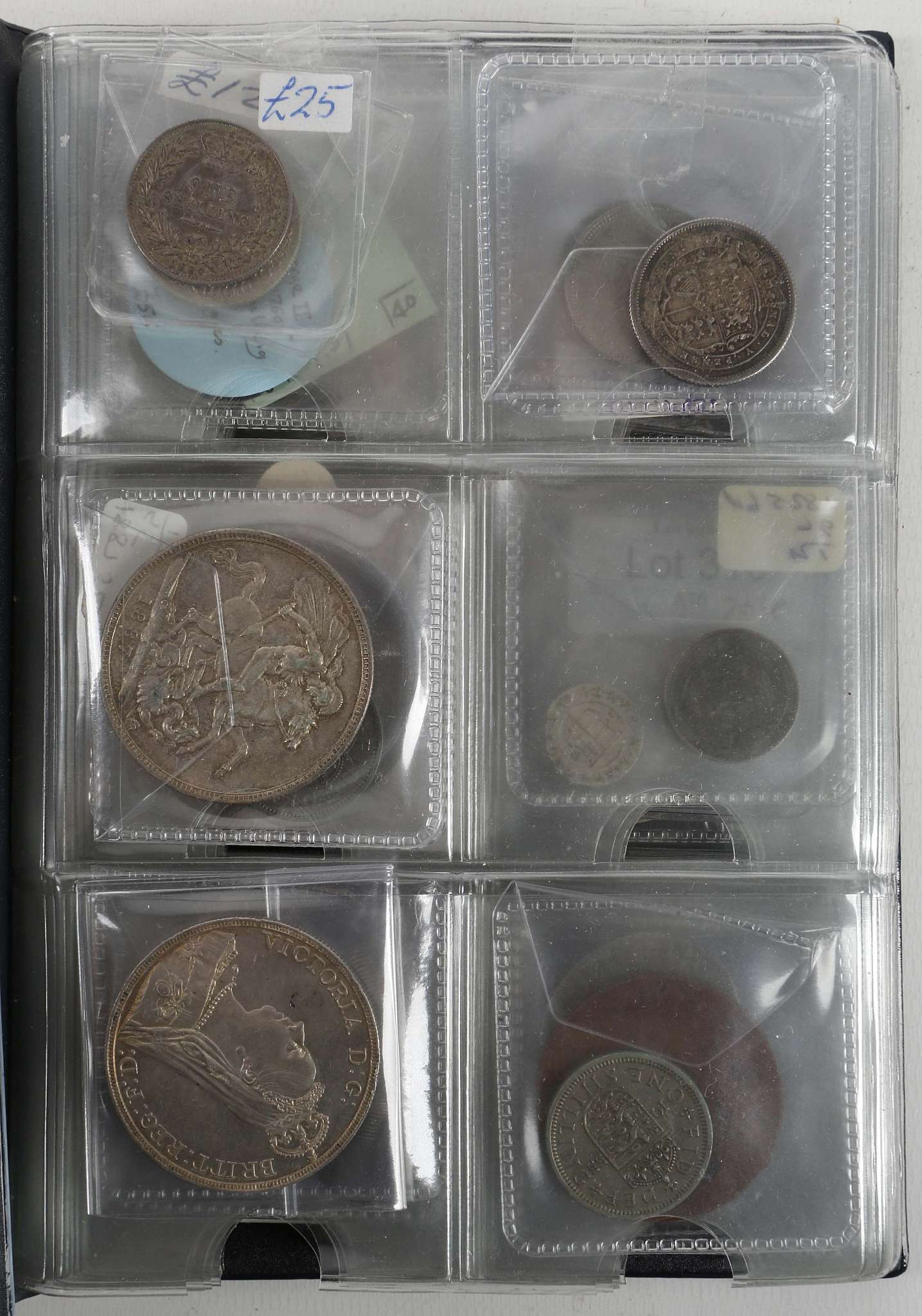 An interesting collection of coins contained in an - Image 2 of 11