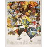 Cozette de Charmoy (British, b.1939), 'Balloons',