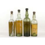 1920s/1930s YELLOW CHARTREUSE, four bottles of var