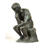 After Auguste Rodin 1840-1917, 'The Thinker', bron