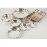A continental and British silver and plate, planni