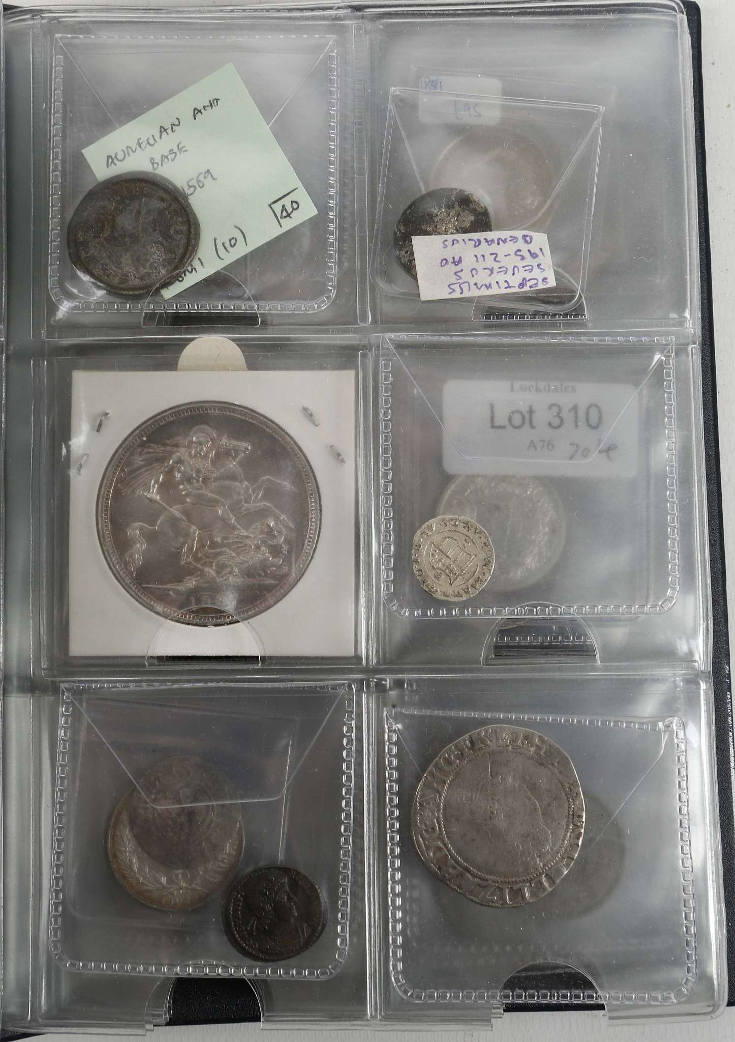 An interesting collection of coins contained in an - Image 5 of 11