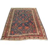 Persian Afshar rug, mid 20th Century, 1.65m x 1.37