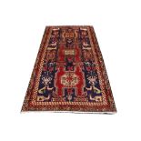 Persian Ardebil rug, 2.15m x 1.20m, condition rati
