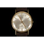A gent's 18ct gold 'Avia King' dress watch, with s