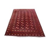 Afghan Bokhara rug, 2.12m x 1.54m, condition ratin
