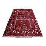 Afghan Hutchlu carpet, 2.36m x 1.58m, condition ra