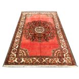 Persian Tafresh rug, 1.95m x 1.34m, condition rati